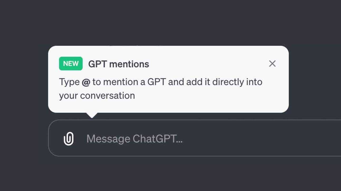 Introducing GPT Mention: ChatGPT's Game-Changing Multi-GPT Feature! 🤯