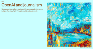 OpenAI responds to New York Times lawsuit, says “regurgitation” of content is a “rare glitch” and without merit