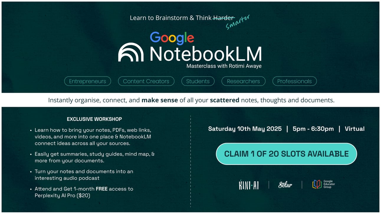 We're Back! Oya, something is up this Saturday!